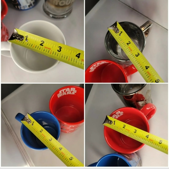 STAR WARS MUG LOT/1986 VINTAGE Star Tours/Salt and Pepper Shakers/Hallmark Frame - Picture 11 of 13